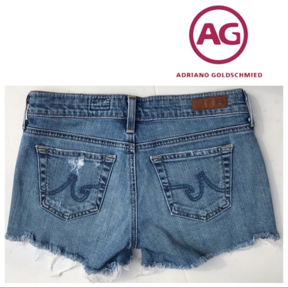 Ag Adriano Goldschmied Pants - AG Adriano Goldschmied Carrie Denim Shorts sz 28